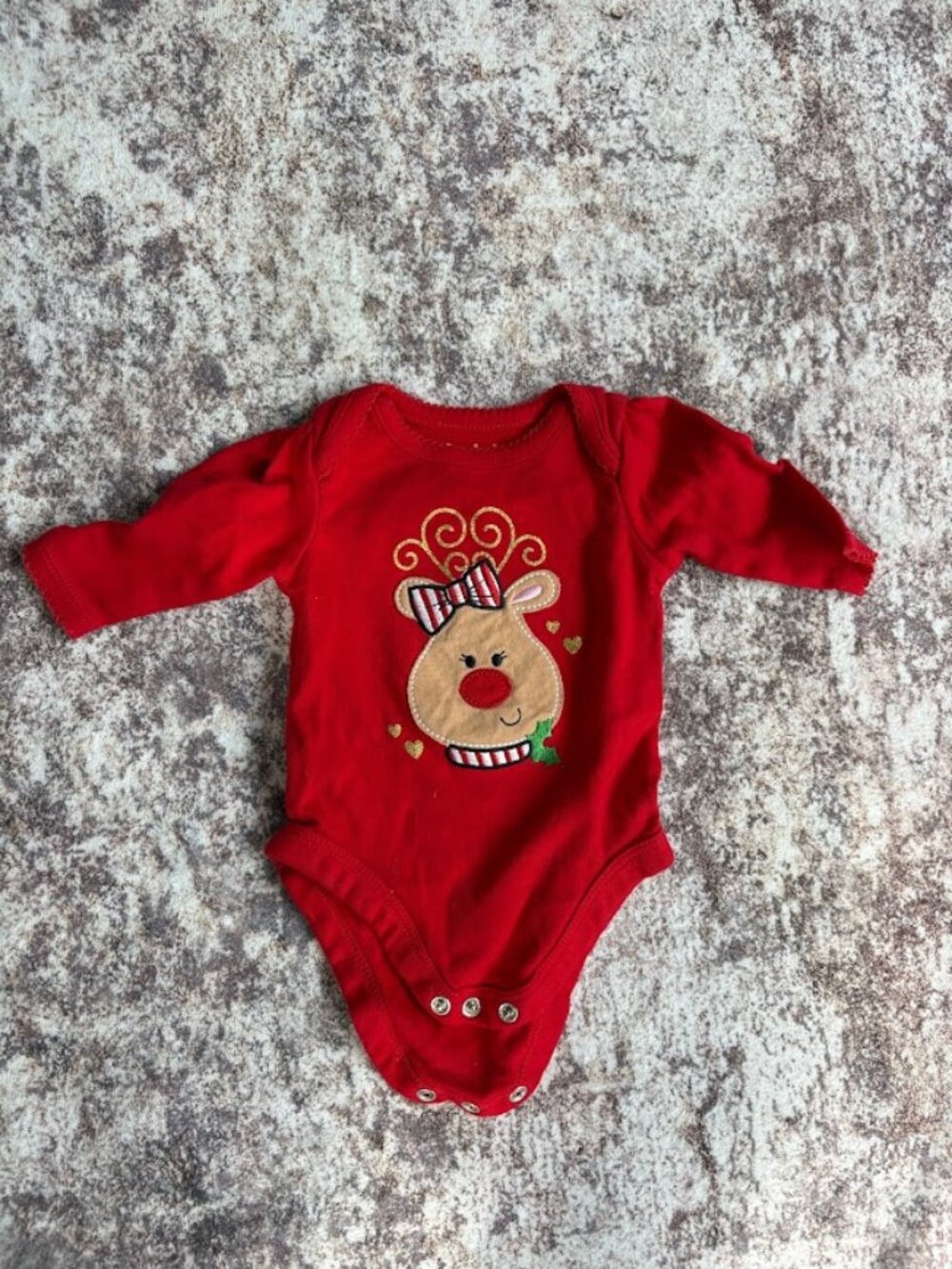 Garanimals Reindeer Onesie Size Newborn
